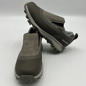 Merrell Thermo Snowdrift Shoes Waterproof TAN GRAY Women’s Size 5 J90054